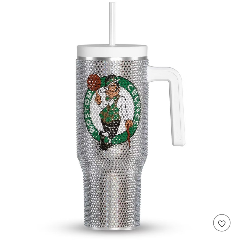 NWT Hydrapeak NBA Licensed 40oz Bling Voyager Stainless Steel Tumbler Rhinestone